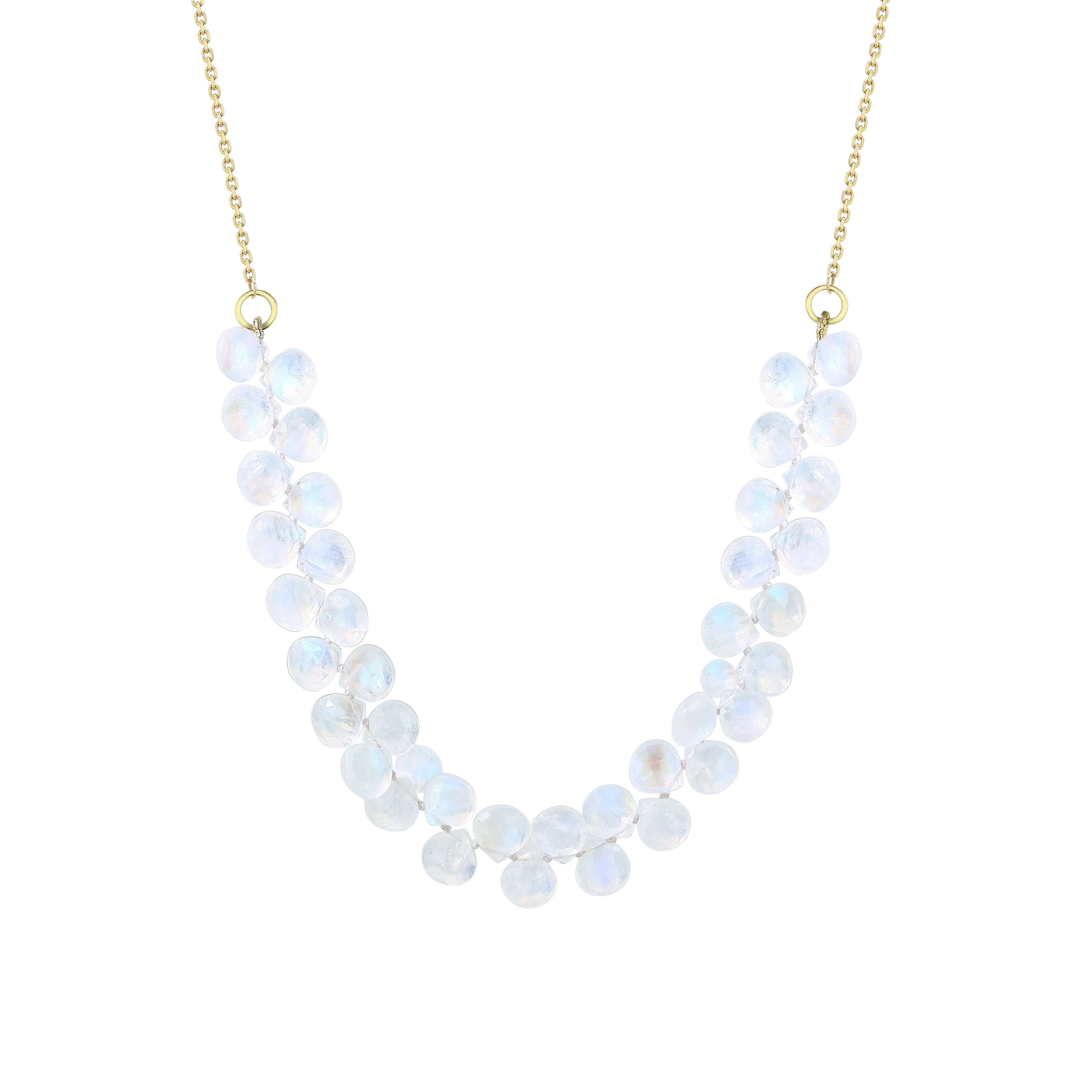Skye Moonstone Cascade Necklace